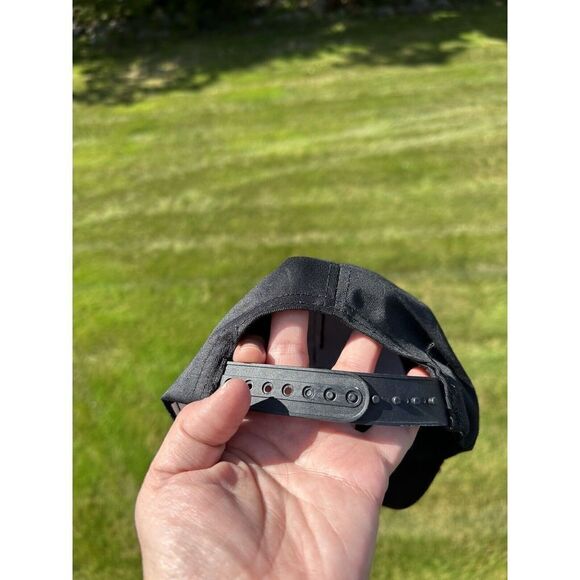 Pride Rainbow Hat Cap Snap Back Black Adjustable Gemstone Bling New No Tags - Picture 3 of 5